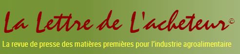 La revue de presse des matières premières pour l’industrie agroalimentaire