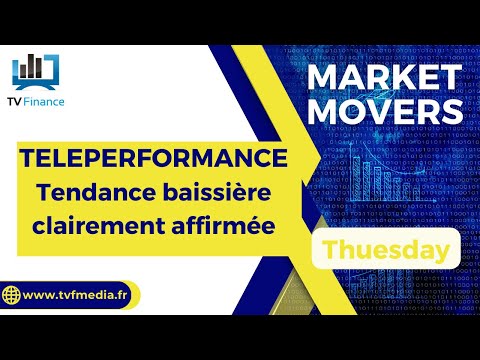 TELEPERFORMANCE : Tendance baissière clairement affirmée